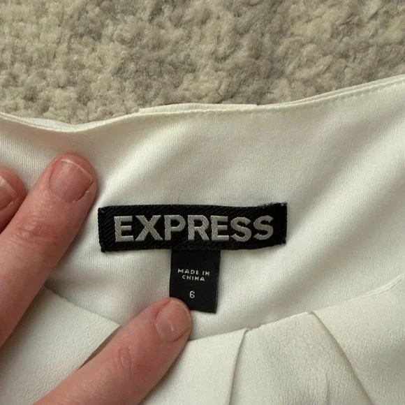 Express black and white dress- size 6 - Picture 2 of 2